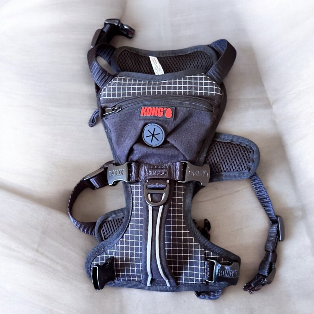 KONG Ultra Durable Dog Harness Black